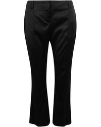 Ermanno Scervino - Viscose Flared Trousers - Lyst