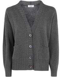 Base London - V Neck Cardigan Sweater - Lyst