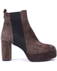 Albano - Leather Boots - Lyst