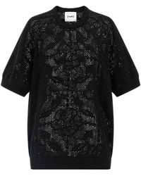 Nude - Openwork Cotton Sweater - Lyst