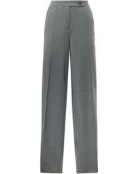 Pinko - Placida Wool Blend Trousers - Lyst