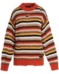DSquared² - Striped Sweater - Lyst