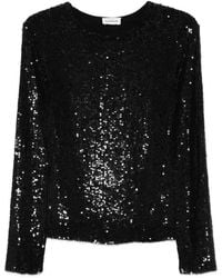 P.A.R.O.S.H. - Sequined Top - Lyst