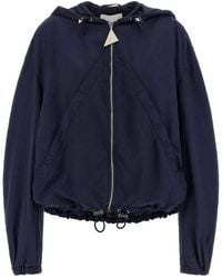 The Attico - Hooded Bomber Jacket - Lyst