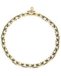 CASABLANCA - Enamel C Link Necklace - Lyst