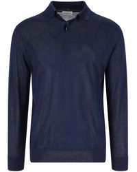 Ballantyne - Silk And Cashmere Polo Shirt - Lyst
