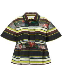 Sacai - Pattern Mix Shirt - Lyst