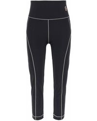 Moncler - Logo Patch Leggings - Lyst