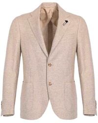 Lardini - Iconic Drop 7 Single-Breasted Jacket - Lyst