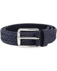 Tod's - Woven Leather Belt - Lyst