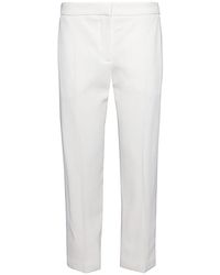 McQueen - Viscose Blend Trousers - Lyst