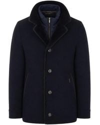 Moorer - Navyteodor Heavy Jacket - Lyst