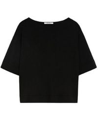 Max Mara - Viscose Boat Neck Sweater - Lyst
