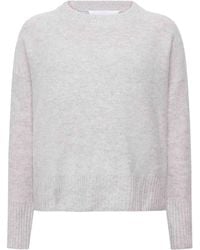 EMERSON RENALDI - Oversized Cropped Neck Sweater - Lyst