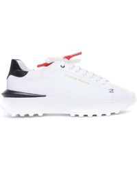 Giuliano Galiano - Sneakers With String Closure And Logo - Lyst