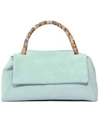 Orciani - Sveva Longuette Peach Flowers Bag - Lyst