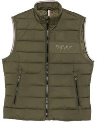 BOSS - Outwear Waistcoat - Lyst