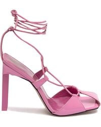 The Attico - `adele` Lace-up Pumps - Lyst
