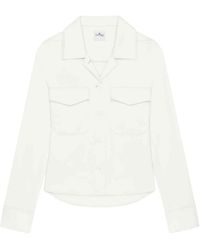 Courreges - 2 Pocket Satin Shirt - Lyst