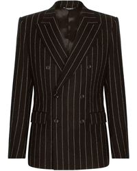 Dolce & Gabbana - Double-Breasted Jacket - Lyst