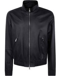 DESA NINETEENSEVENTYTWO - Leather Reversible Bomber Jacket - Lyst