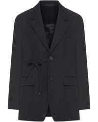 Balenciaga - Barathea Tailored Wool Jacket - Lyst
