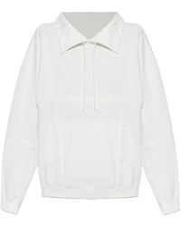 MM6 by Maison Margiela - Drawstring Pocket Hoodie - Lyst