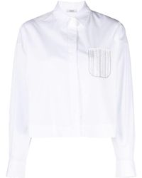 Peserico - Shirt With Pocket - Lyst