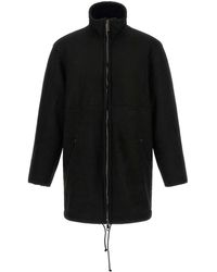 Giorgio Brato - Shearling Caban Coat - Lyst