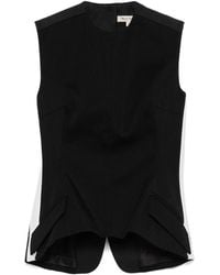 MERYLL ROGGE - Twill-Weave Vest - Lyst