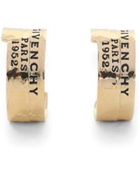 Givenchy - Tape Hoops Earrings - Lyst