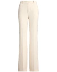 Ralph Lauren - Woven-Straight-Pants-City Crepe - Lyst