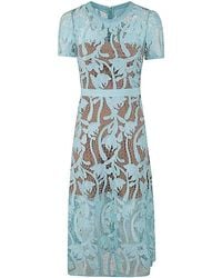 Self-Portrait - Midi Dresses - Lyst