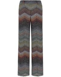 Missoni - Zigzag Lam Viscose Pants - Lyst