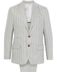 Eleventy - Pinstripe Suit - Lyst