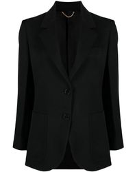 Victoria Beckham - Wool Blend Single-breasted Jacket - Lyst