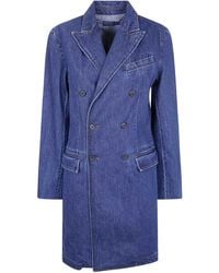 Polo Ralph Lauren - Woven Top Coat Trench Denim - Lyst
