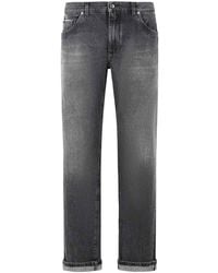 Dolce & Gabbana - Vaqueros Rectos - Lyst