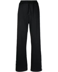 DSquared² - Logo-Tape Wide-Leg Track Pants - Lyst