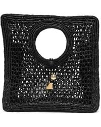 Jacquemus - Le Petit Carre Beach Raffia Handbag - Lyst