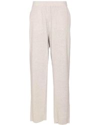 Brunello Cucinelli - Vanise Sparkling Knitted Trousers - Lyst