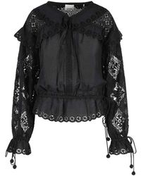 Isabel Marant - Nowana Cotton Blouse - Lyst
