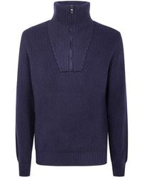 FILIPPO DE LAURENTIIS - Half Zip Sweater - Lyst