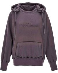 Maison Margiela - Logo Reverse Hoodie - Lyst