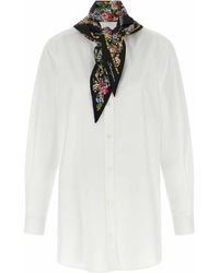Dolce & Gabbana - Shirt With Scarf - Lyst