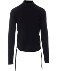 Ann Demeulemeester - Lenart Wrinkled Long Sleeves T-Shirt - Lyst