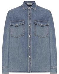 JW Anderson - J.W.Anderson Oversized Cotton Shirt - Lyst