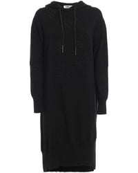 McQ - Swallow Embroidery Knitted Dress - Lyst