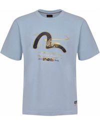 Evisu - T-Shirt Made Of Cotton - Lyst
