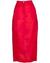 KHAITE - Lucian Skirt - Lyst